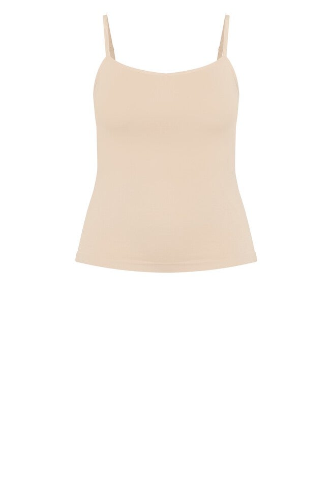 Strappy Seamless Cami, NATURAL, alternate image number 2