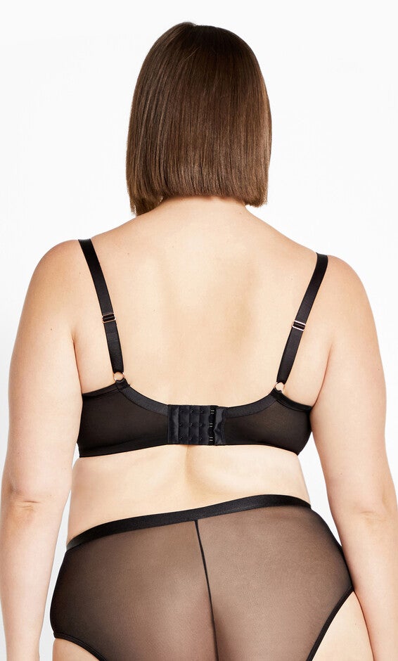 Kristin Demi Underwire Bra - black, BLACK, alternate image number null