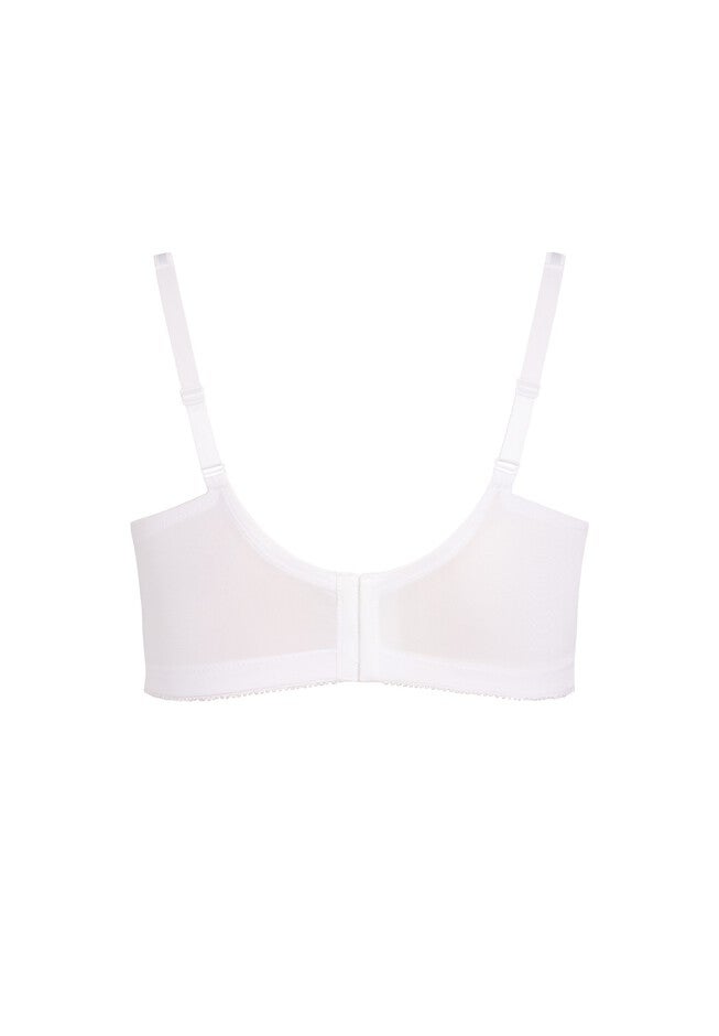 Wire Free Uplift Bra, WHITE, alternate image number 3