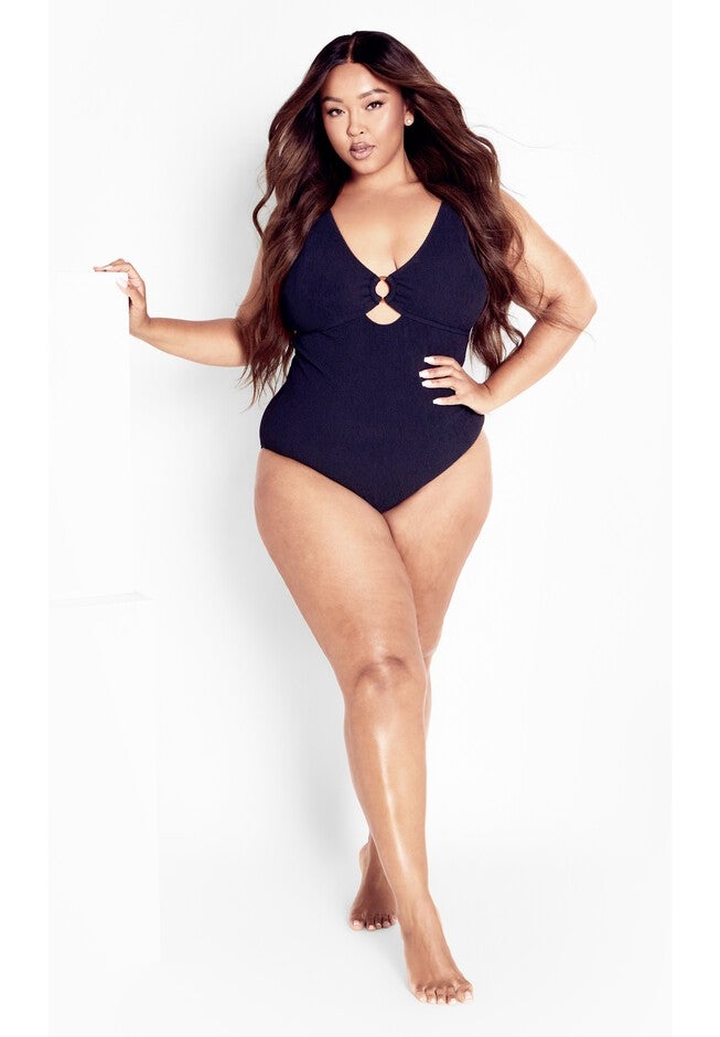 Persia Cut Out 1 Piece - black, BLACK, on-hover image number 1