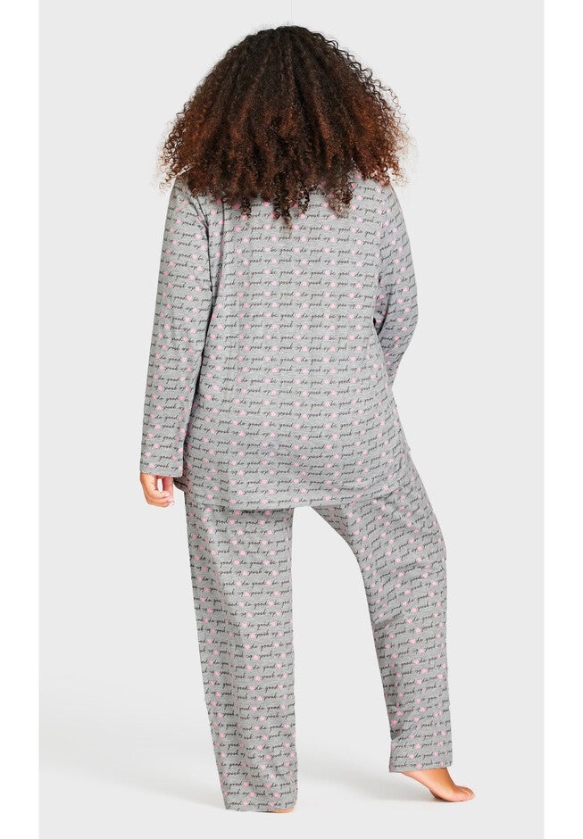 Button Through Sleep Top, BE GOOD, on-hover image number null