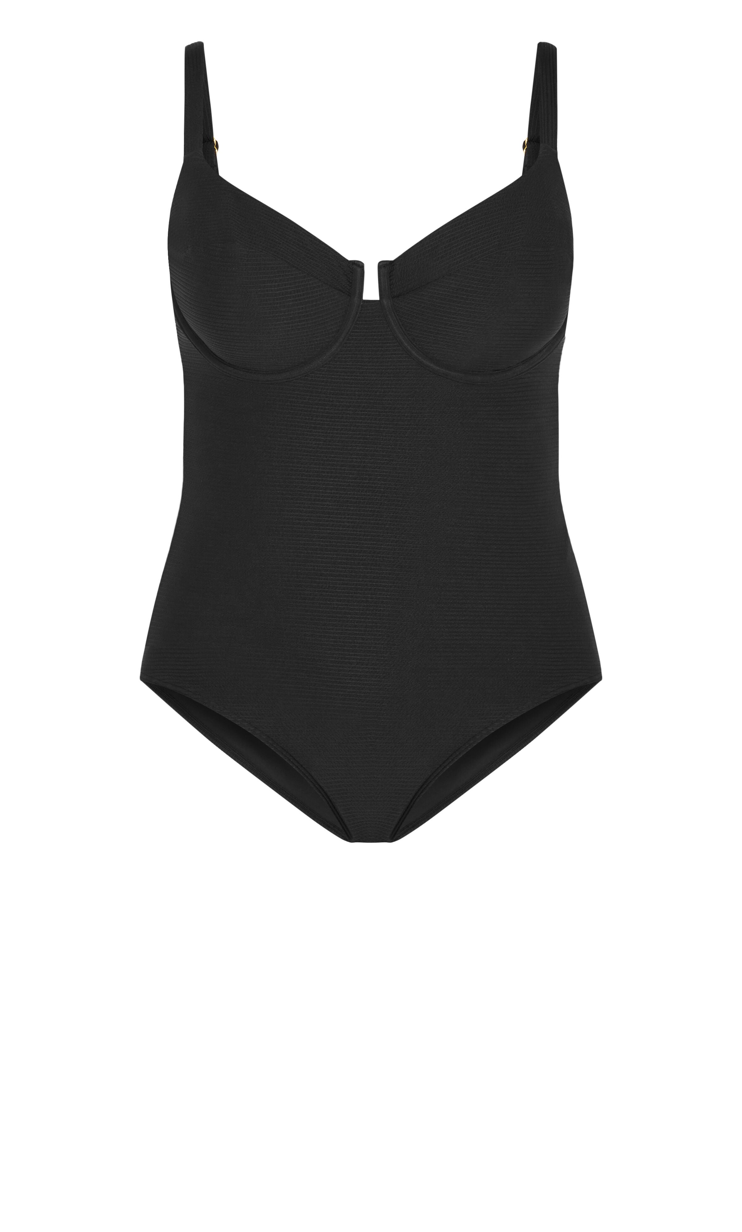 Alicante Underwire 1 Piece - black, BLACK, alternate image number 3