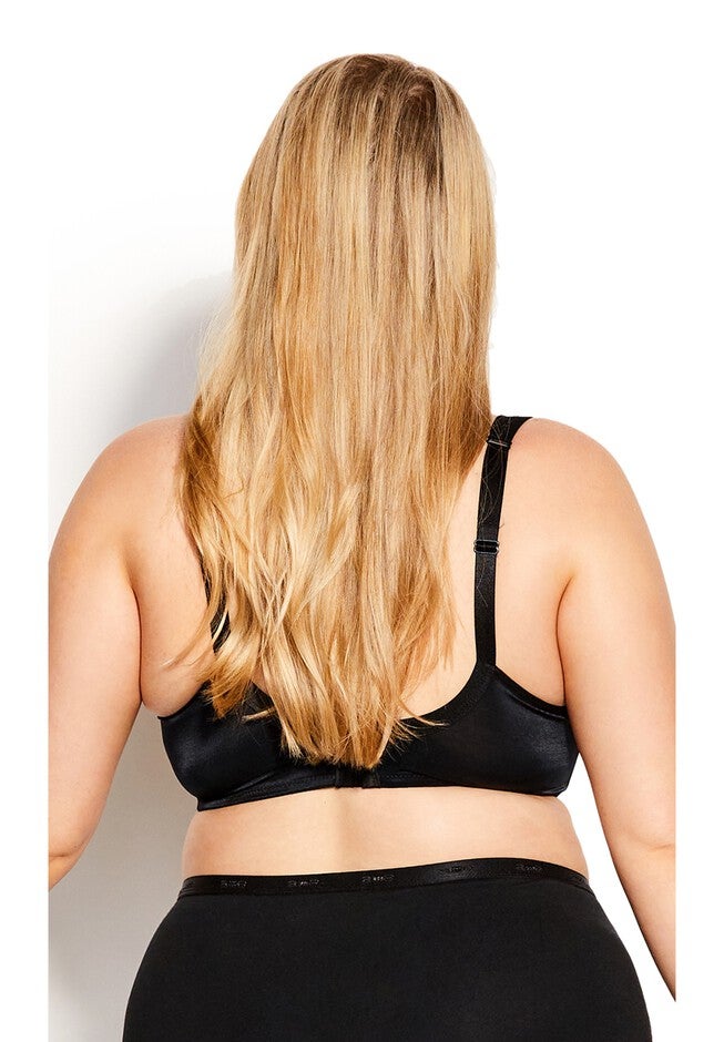 Lace Balconette Bra Contouring Underwire Bra, BLACK, on-hover image number null