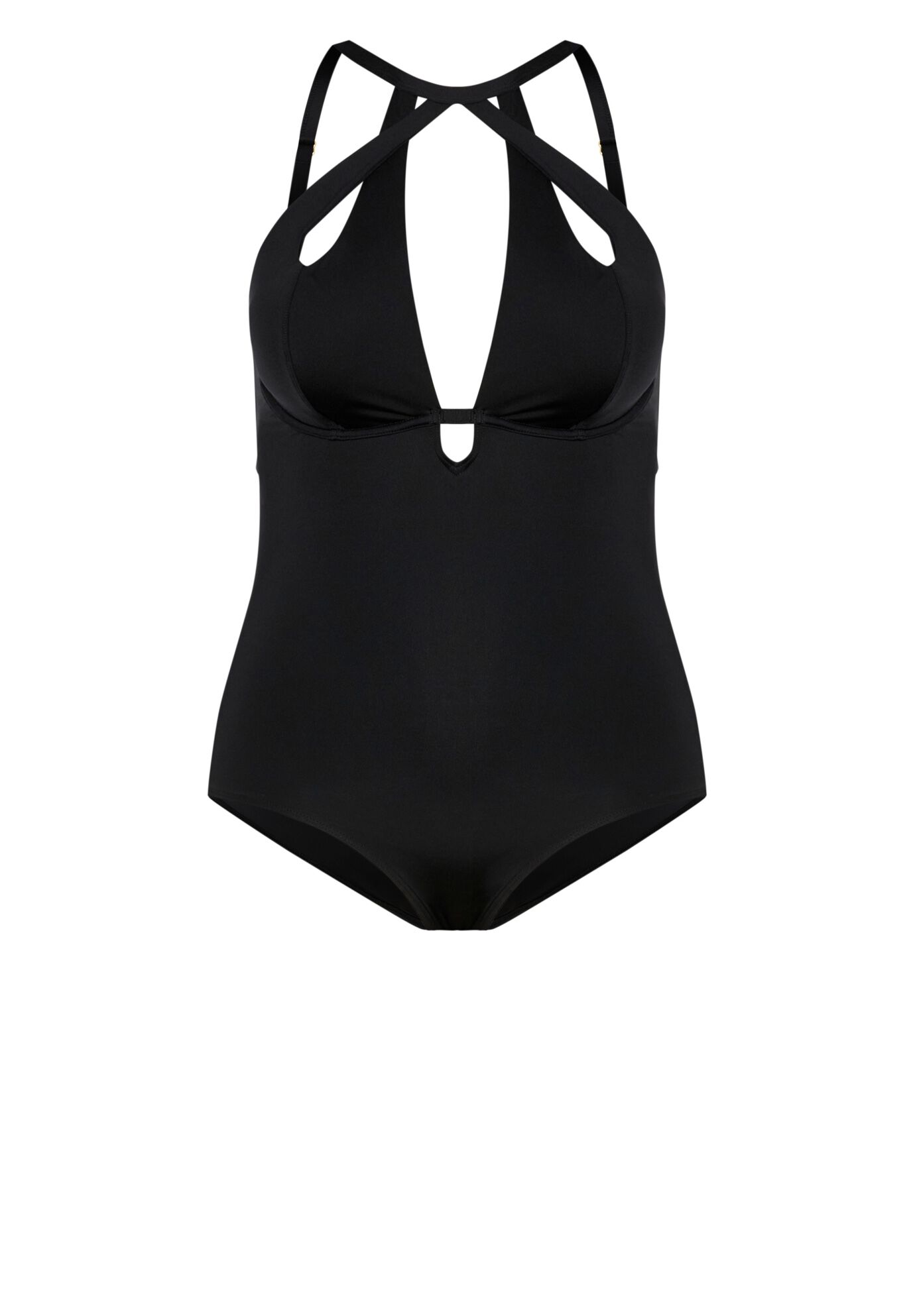 Cancun Underwire 1 Piece - black, BLACK, alternate image number 2