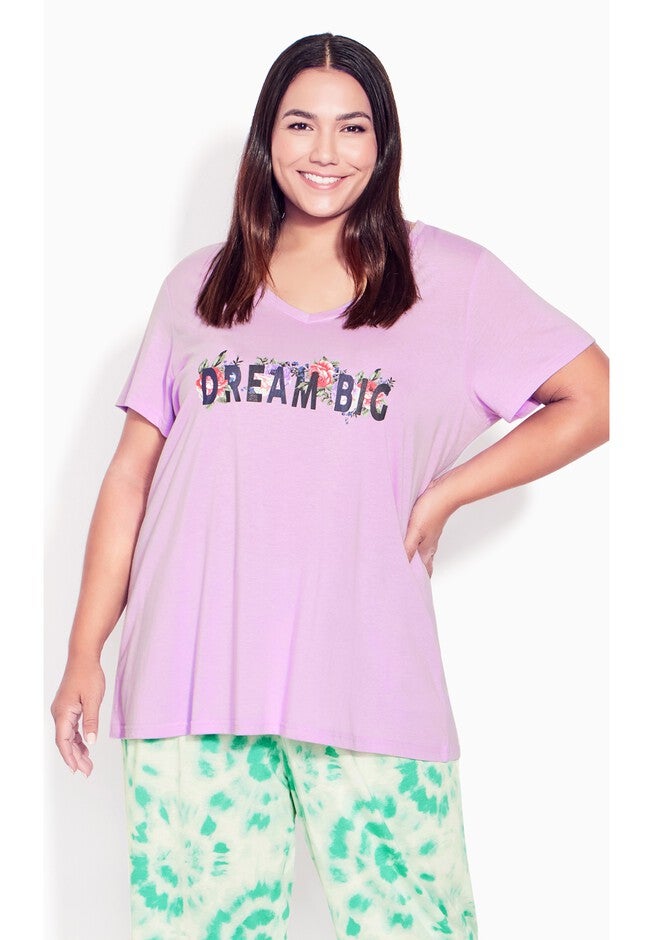 Dream Big Sleep Top, DREAM BIG, hi-res image number 0