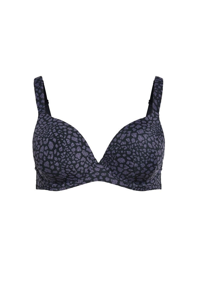 Fashion Plunge Print Bra, BABY ANIMAL, alternate image number null