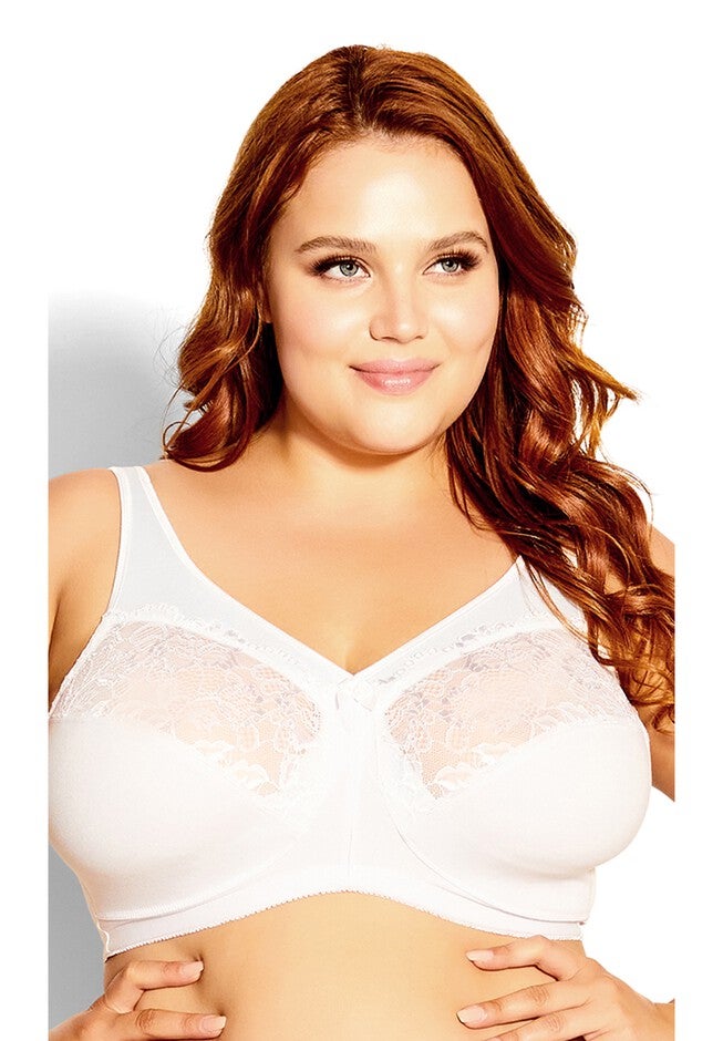 Wire Free Uplift Bra, WHITE, hi-res image number 0
