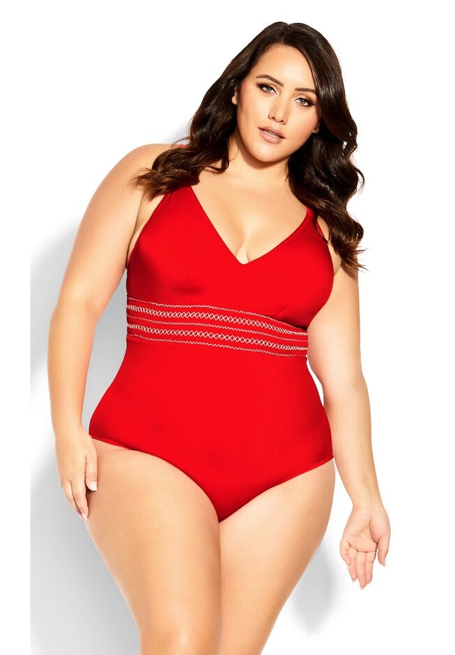 Lucia 1 Piece - grenadine, RED, hi-res image number null