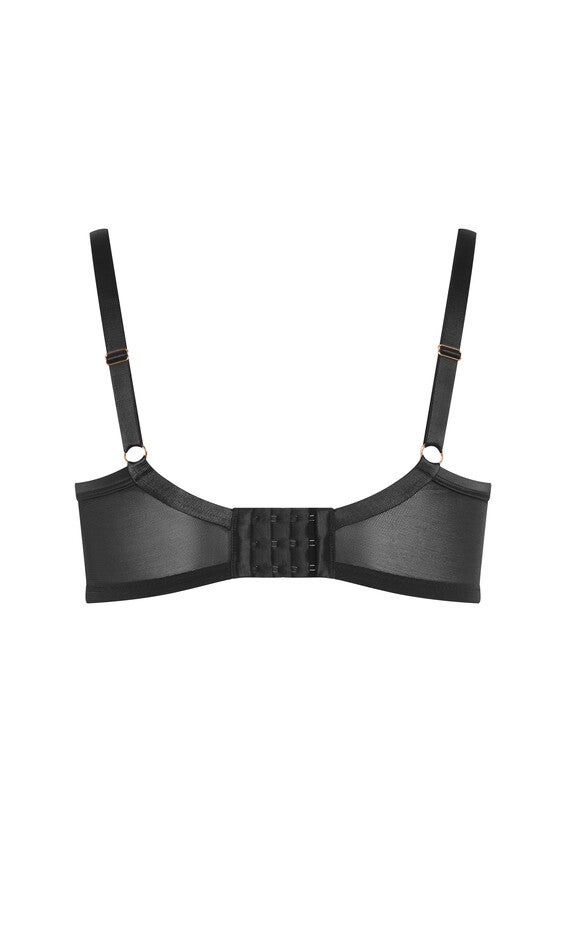 Kristin Demi Underwire Bra - black, BLACK, alternate image number null