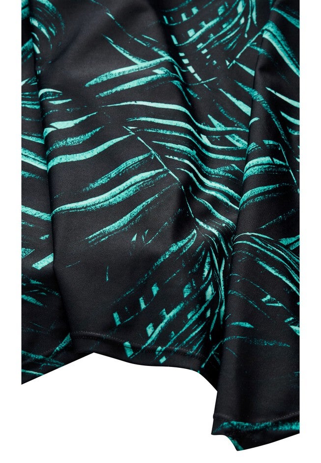 Icon Print Swimdress, AQUA TROPICS PRINT, alternate image number null