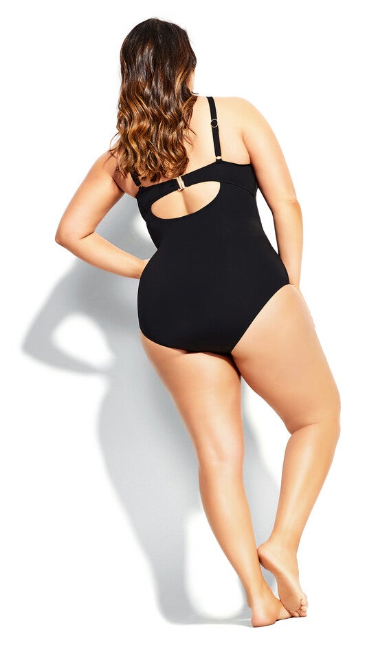 Cancun Underwire 1 Piece - black, BLACK, alternate image number null