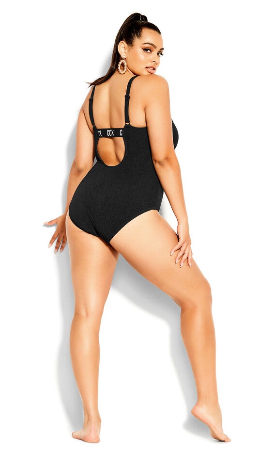 Izzy 1 Piece - black, BLACK, alternate image number null