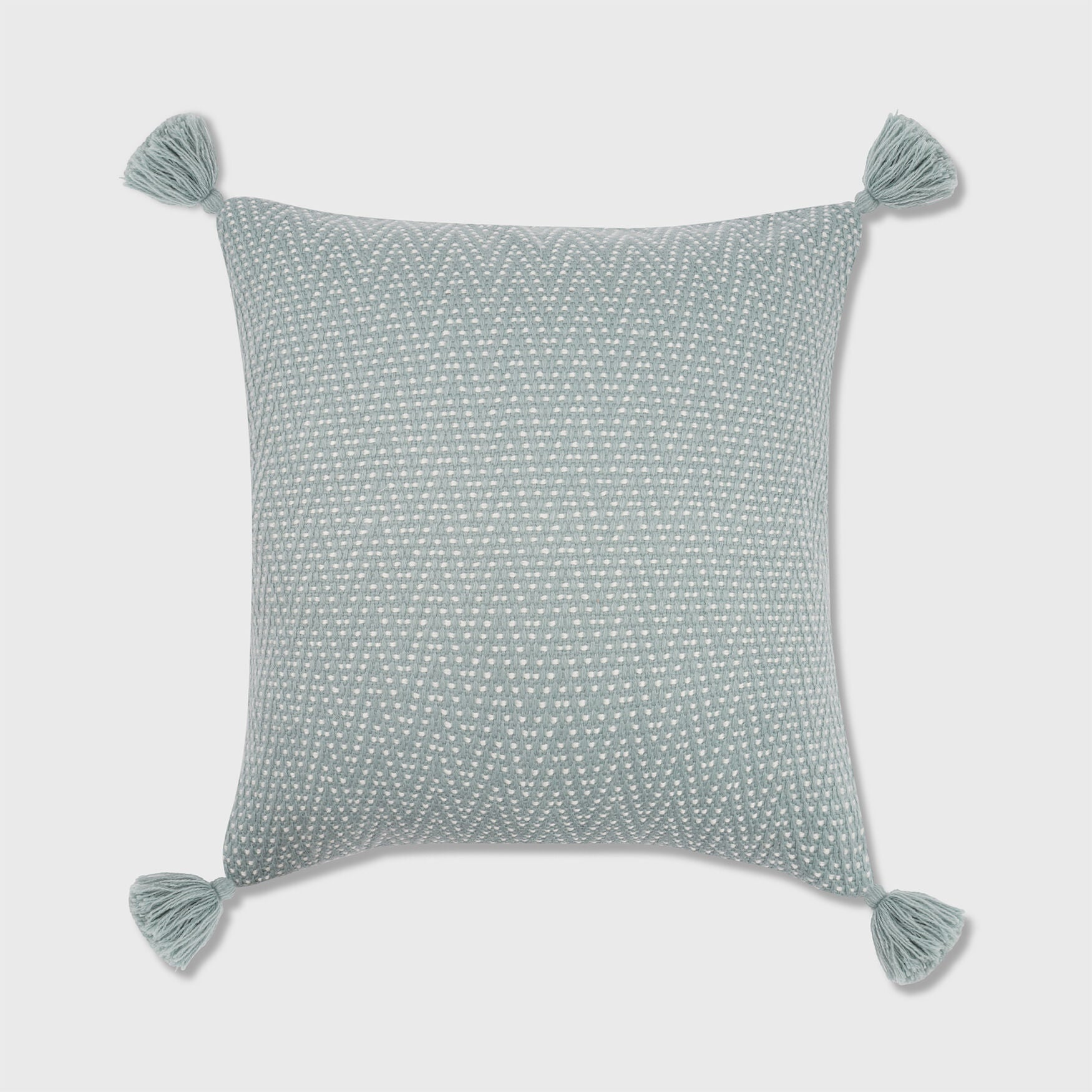 Herringbone Euro Tassel Throw Pillow Intimates For All