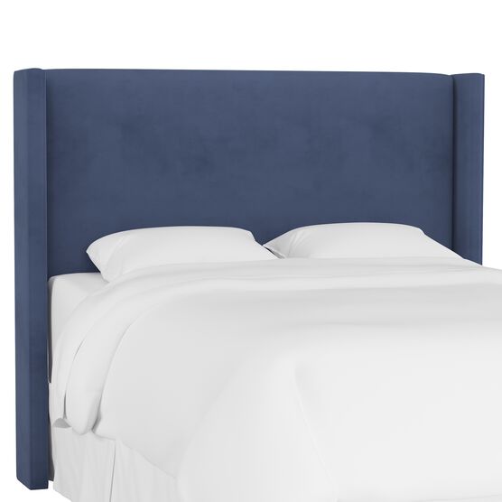 Velvet Wingback Headboard Intimates For All