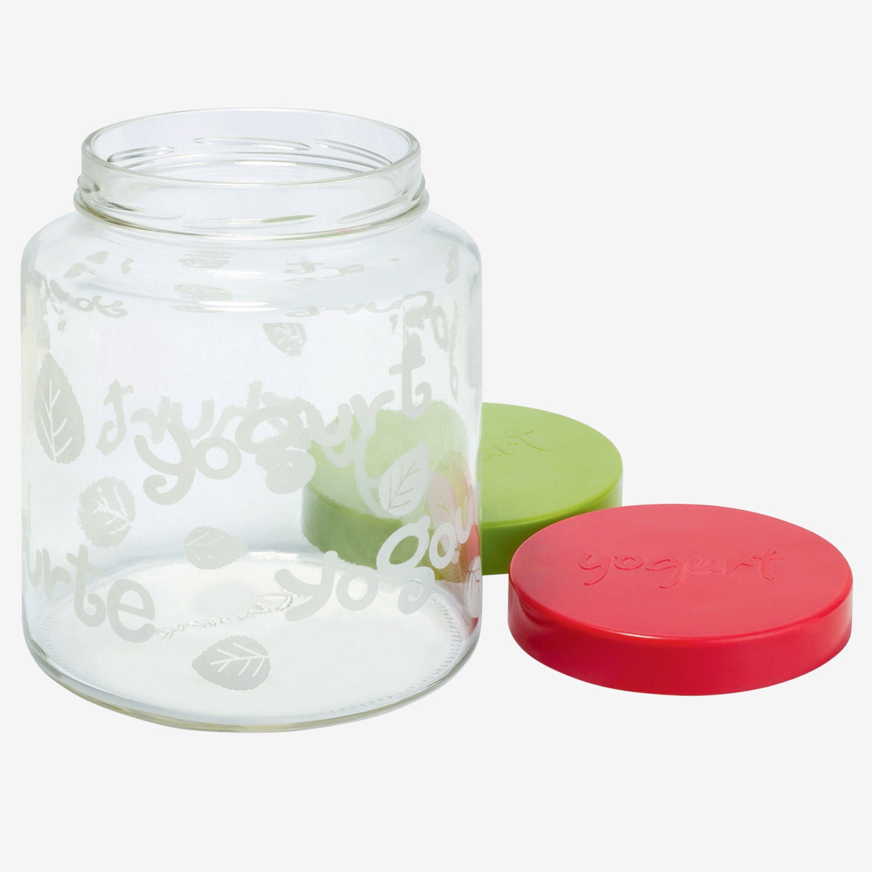 64 Oz Glass Jar with lid for Euro Cuisine YM260 - YM360 - YM460 Yogurt ...