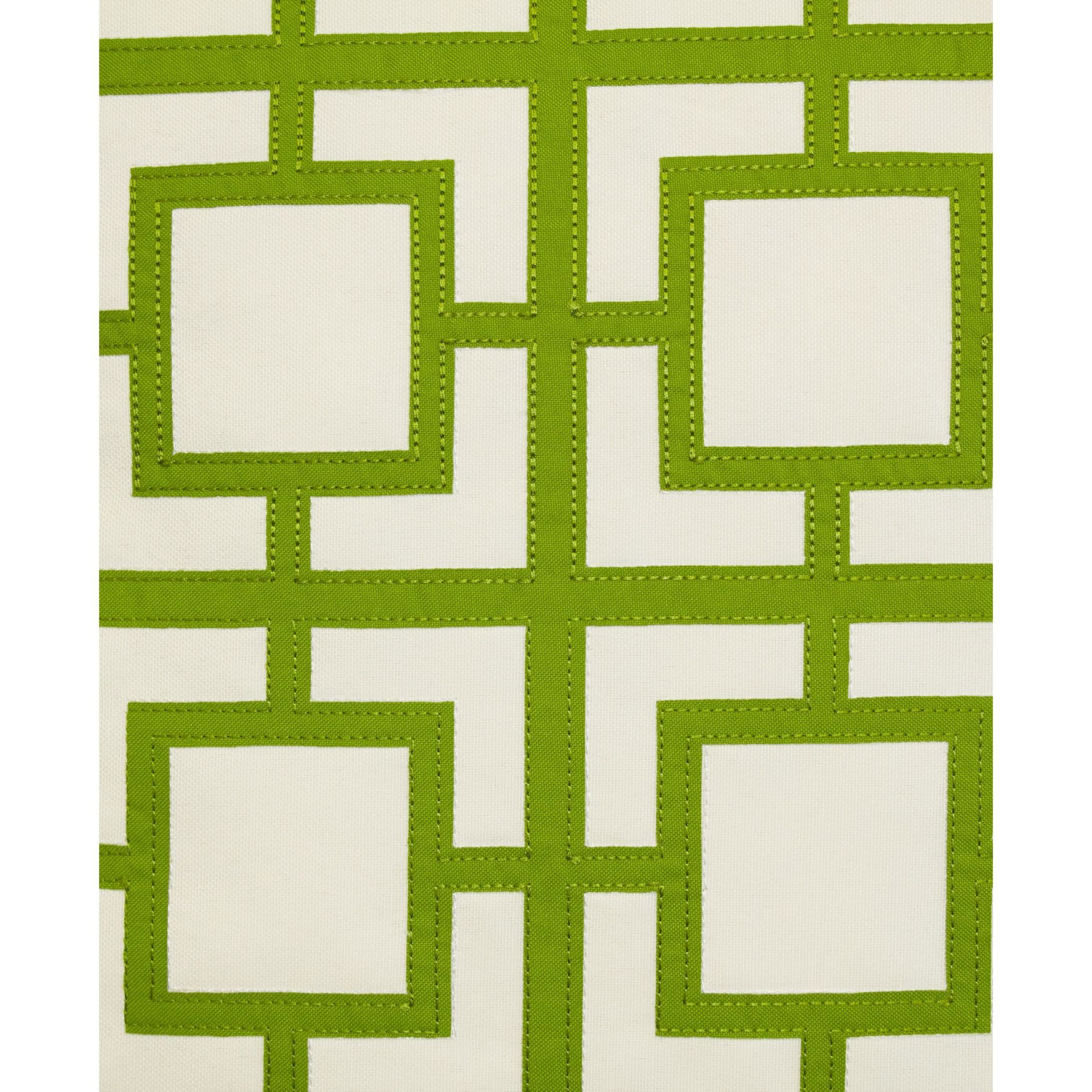 Modern Links Applique 20X20 Indoor Outdoor Decorative Pillow, , alternate image number 13