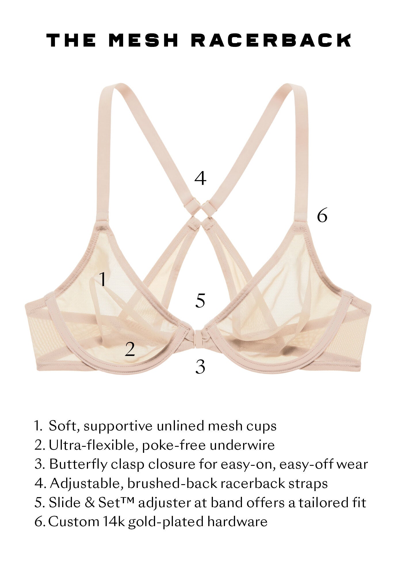 The Racerback - Mesh, SAND, alternate image number 5