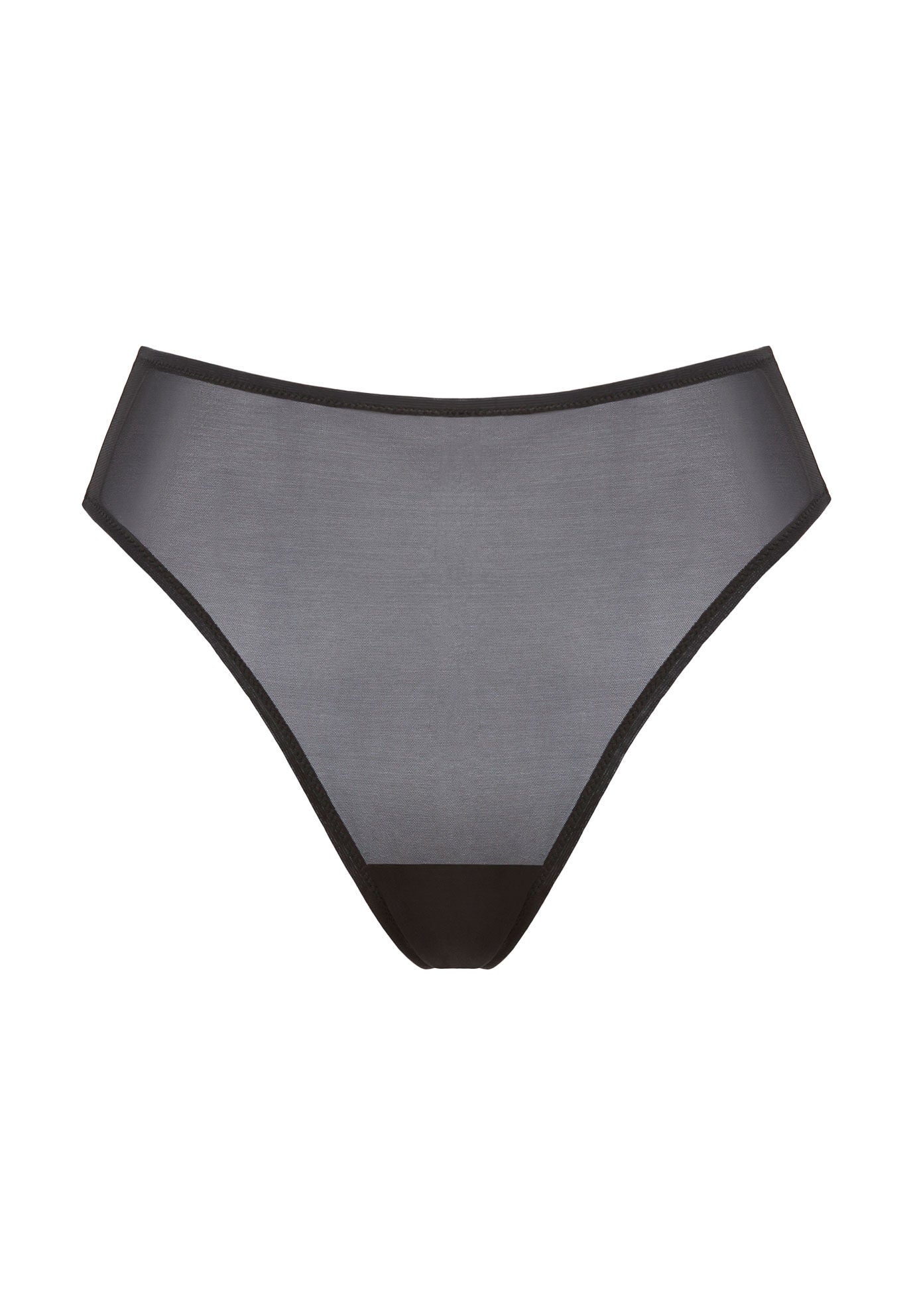 The Highwaist - Mesh, BLACK, on-hover image number 1