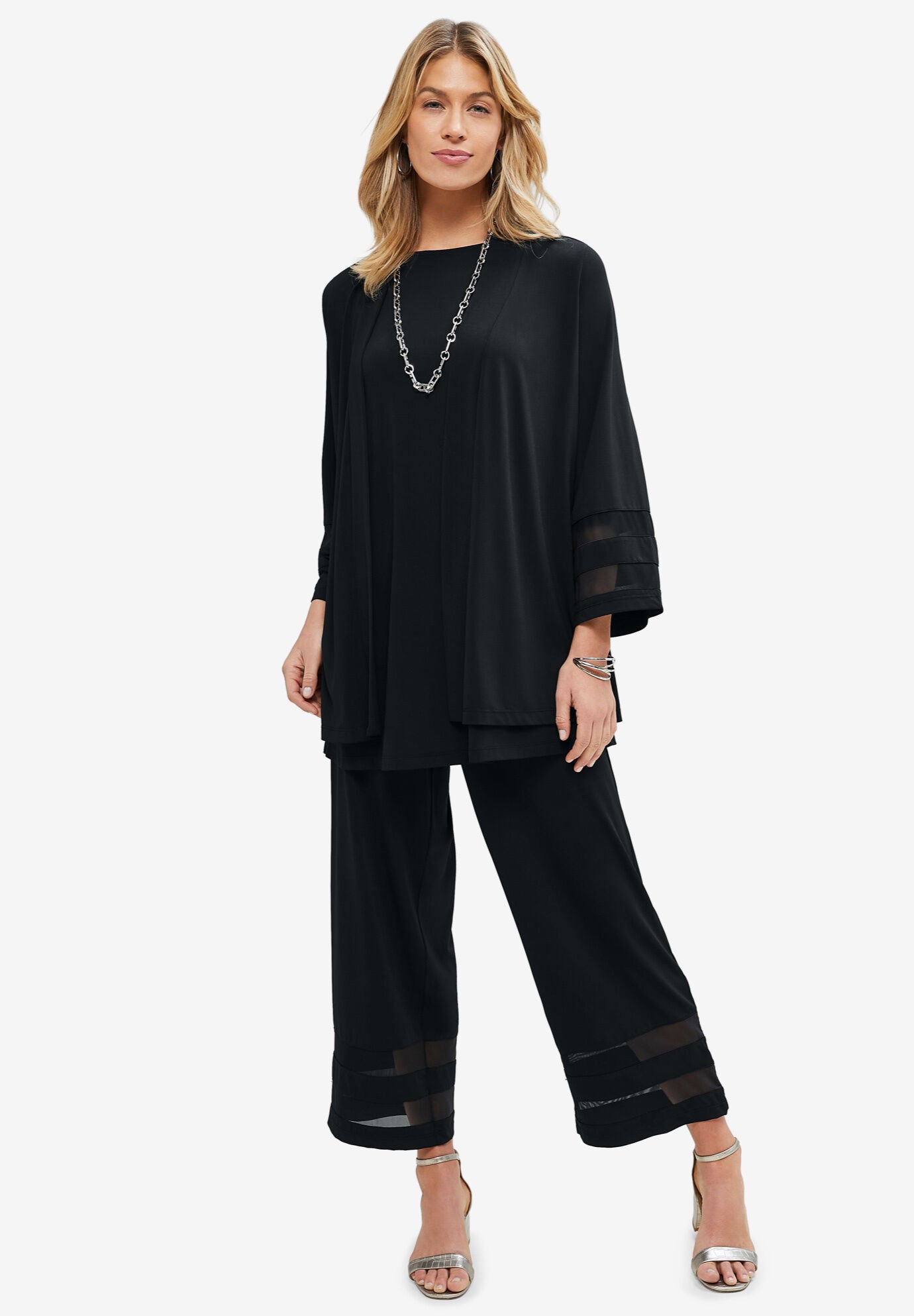 Knit Illusion Pant, , alternate image number 3