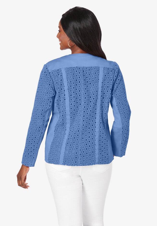 Eyelet Jacket, , on-hover image number null