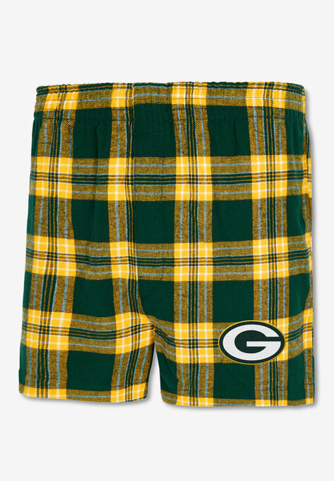 NFL® Flannel Boxer Brief, GREEN BAY PACKERS, hi-res image number null