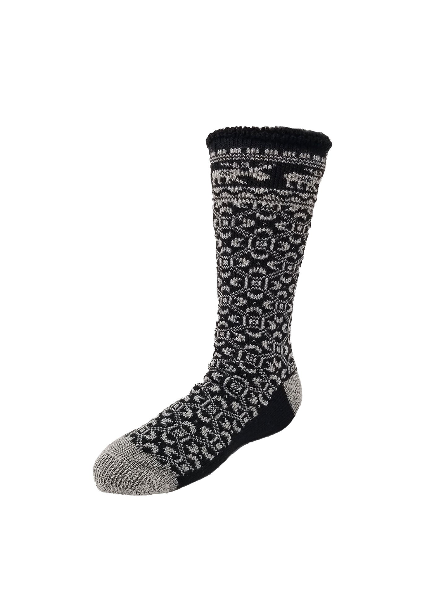 Mens Moose Nordic Thermal Sock 2.7 Tog Thermal Sock, BLACK, hi-res image number 0