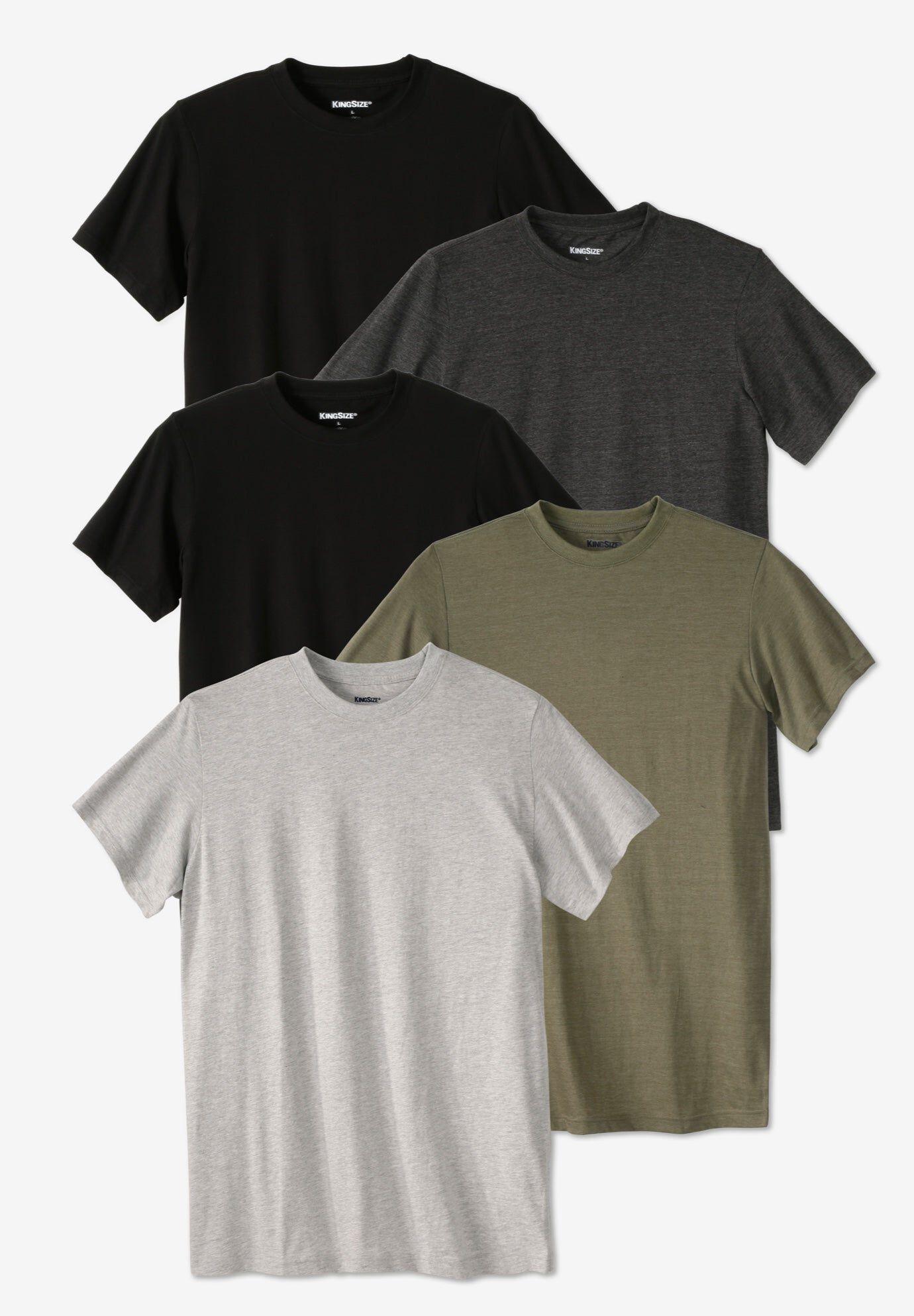 5-Pack Undershirts, , hi-res image number 0