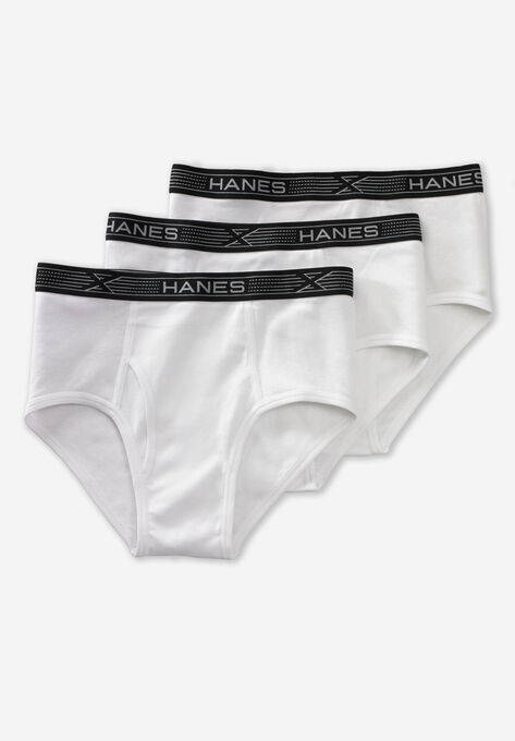 Hanes® X-Temp® 3-Pack Classic Briefs, WHITE, hi-res image number null