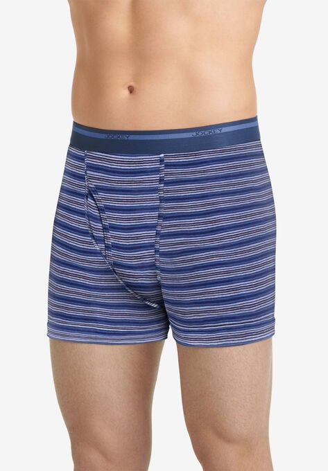 Jockey® Classic Boxer Briefs 2-Pack, BLUE SEASIDE STRIPE, hi-res image number null