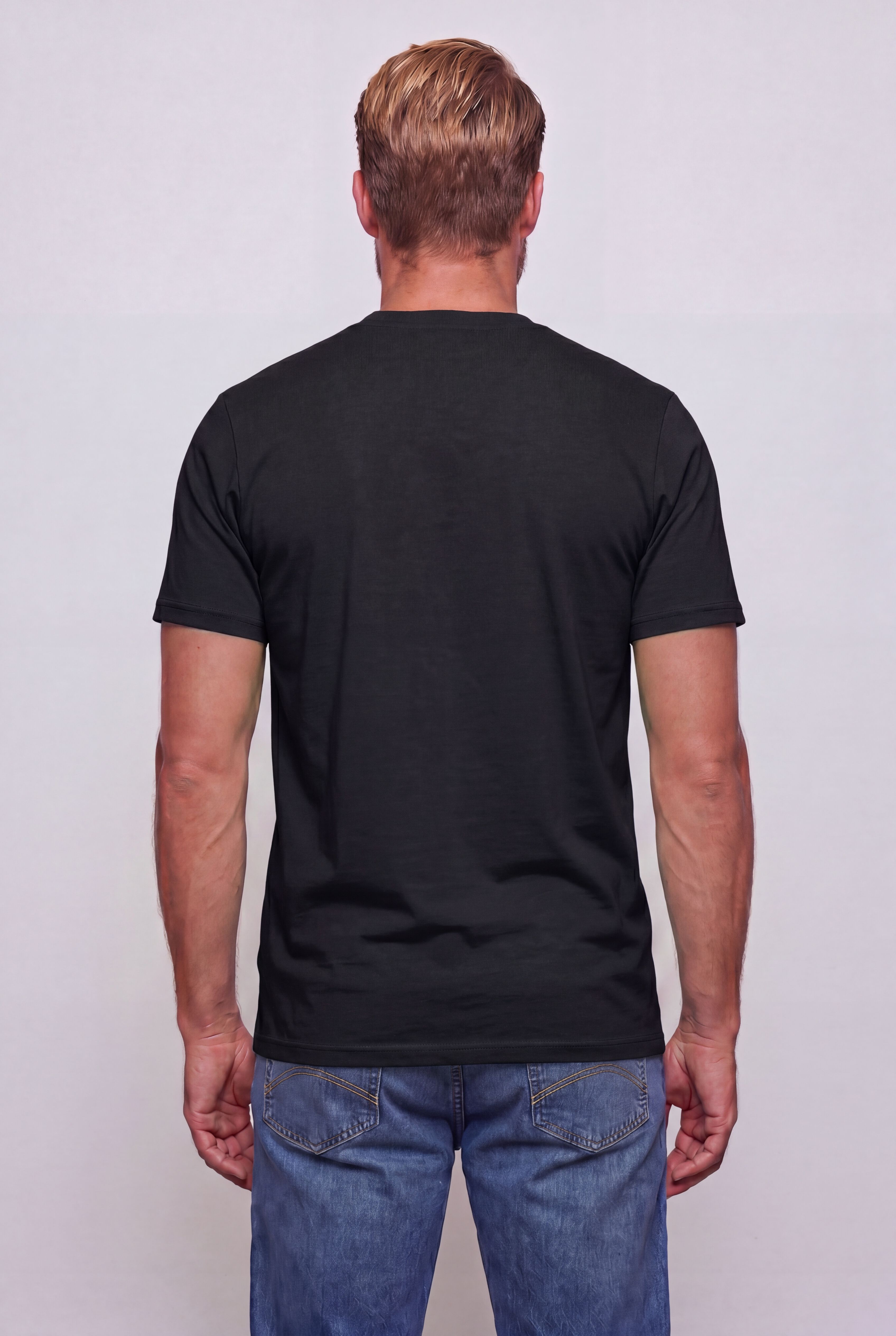 The Ultra-Light No Pocket Tee, BLACK, alternate image number 2