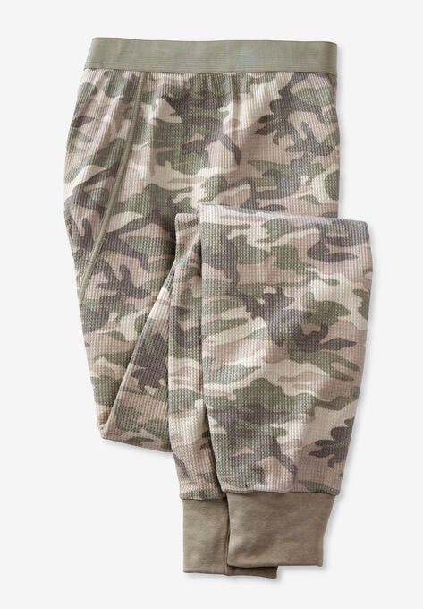 Heavyweight Thermal Pants, GREY CAMO, hi-res image number null