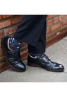 The Pink Danny (Pink Polka Dots) Socks, , on-hover image number null