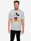 Men's Disney Mickey Mouse Short Sleeve T-Shirt Heather Gray, HEATHER GREY, hi-res image number null