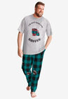 Lightweight Cotton Novelty PJ Set, , on-hover image number null