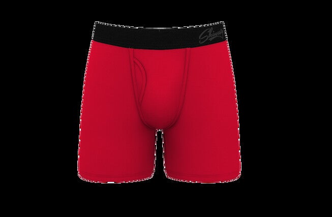 The Red Dress Effect | Red Ball Hammock® Pouch Underwear With Fly, RED, hi-res image number null