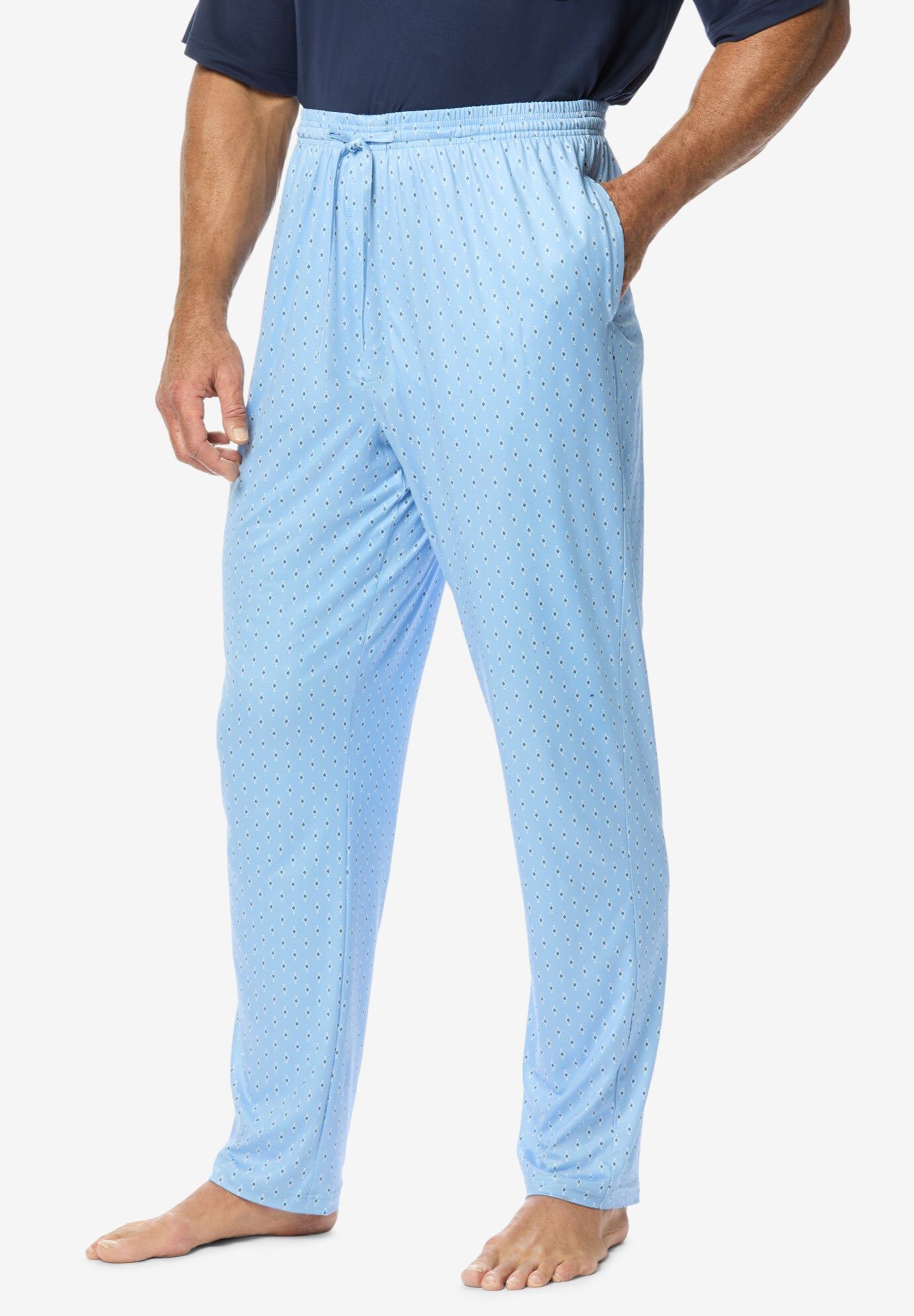 Ultra-Soft Pajama Pants, LIGHT BLUE DIAMOND, hi-res image number 0