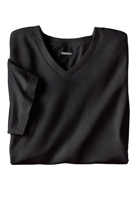 Cotton V-Neck Undershirt 3-Pack, , alternate image number null