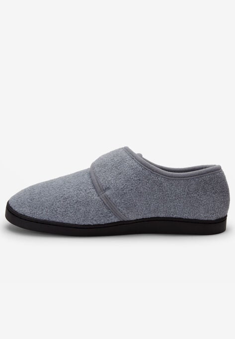 Adjustable Fleece Slippers, , alternate image number null