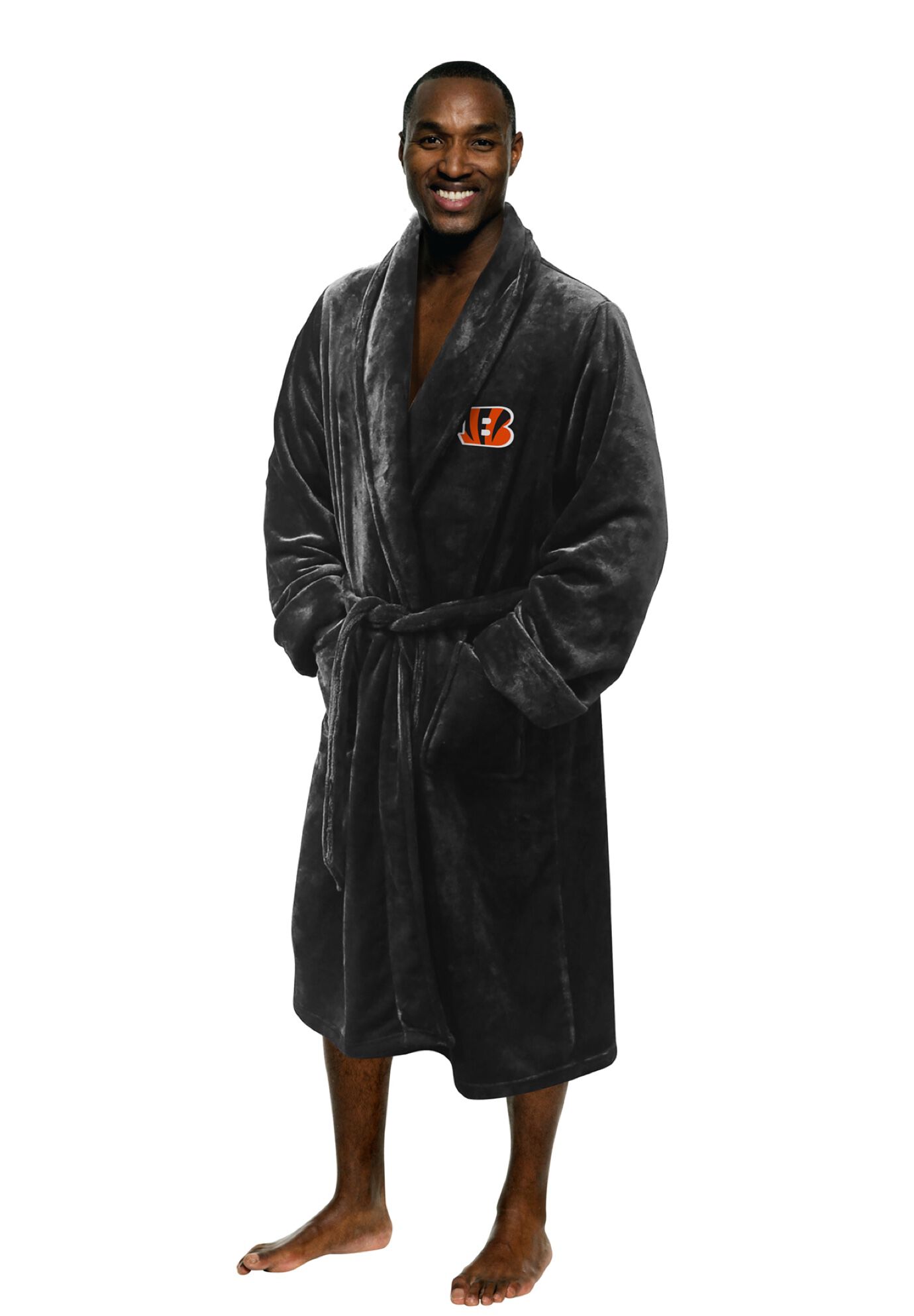 Cincinnati Bengals Bathrobe, , on-hover image number 1