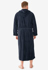 Terry Velour Hooded Maxi Robe, , on-hover image number null
