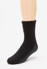 1/4" Length Cushioned Crew 6 Pack Socks, , alternate image number null