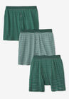 Cotton Cycle Briefs 3-Pack, ASSORTED HUNTER GREEN, hi-res image number null