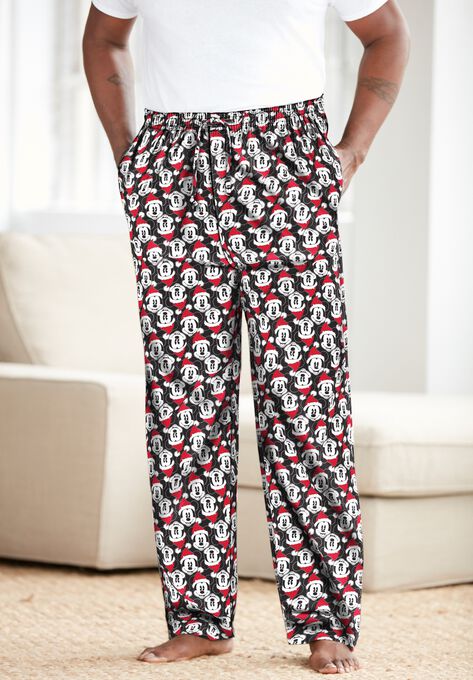 Micro-Fleece Holiday Pajama Pants, , alternate image number null