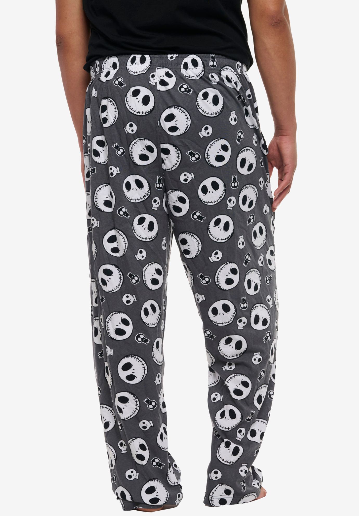 Jack Skellington Pajama Pants Lounge Wear Nightmare Before Christmas, GRAY, on-hover image number 1