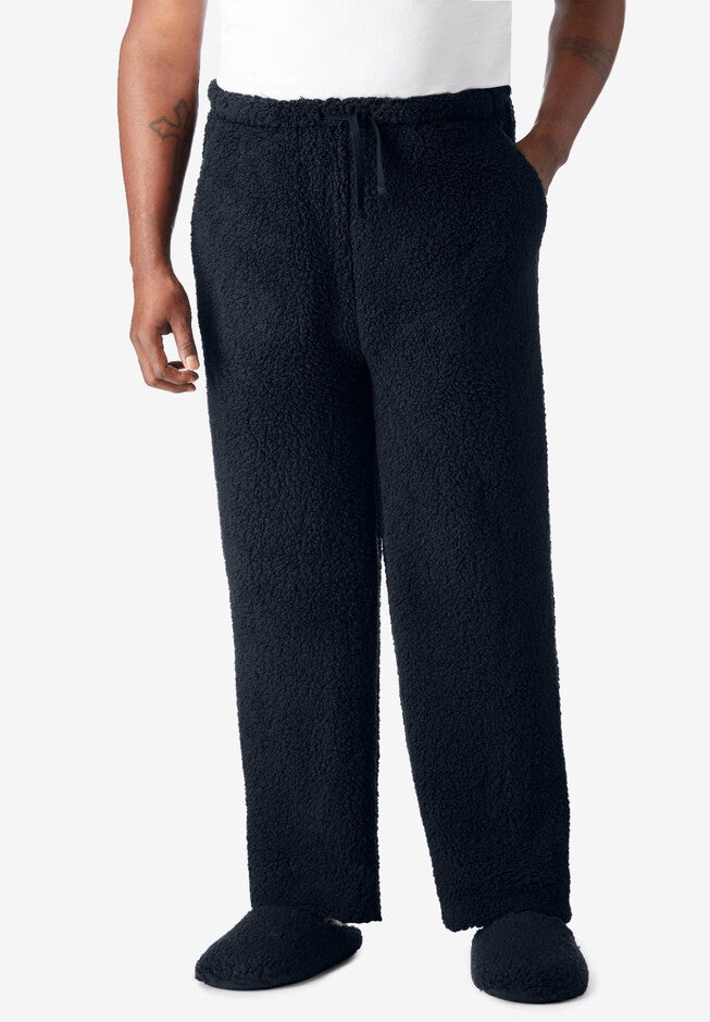 Sherpa PJ pants, BLACK, hi-res image number null