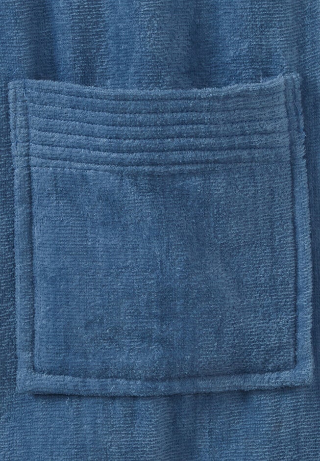 Terry Velour Kimono Robe, , alternate image number null