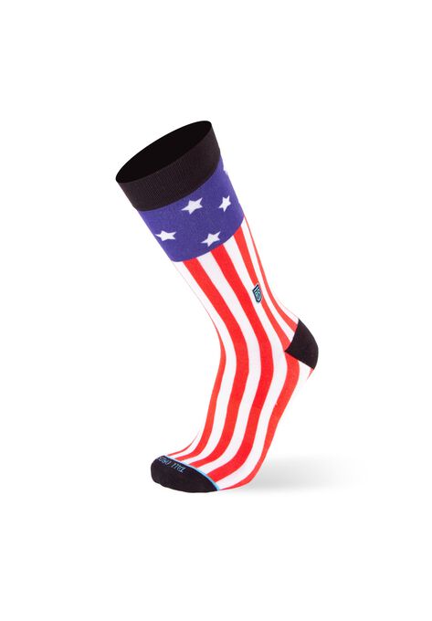 The Stars and Stripes Socks, RED WHITE BLUE, hi-res image number null