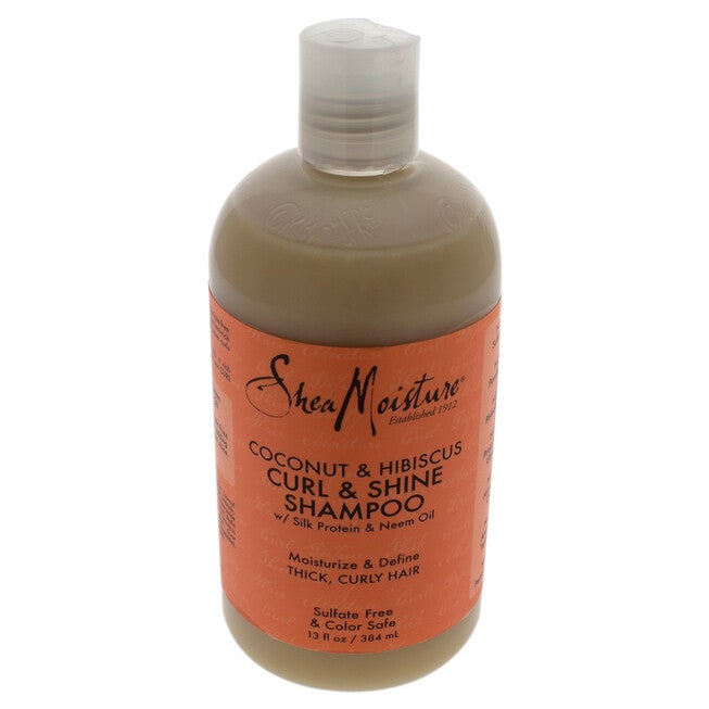 Coconut Hibiscus Curl and Shine Shampoo by Shea Moisture for Unisex - 13 oz Shampoo, NA, alternate image number null