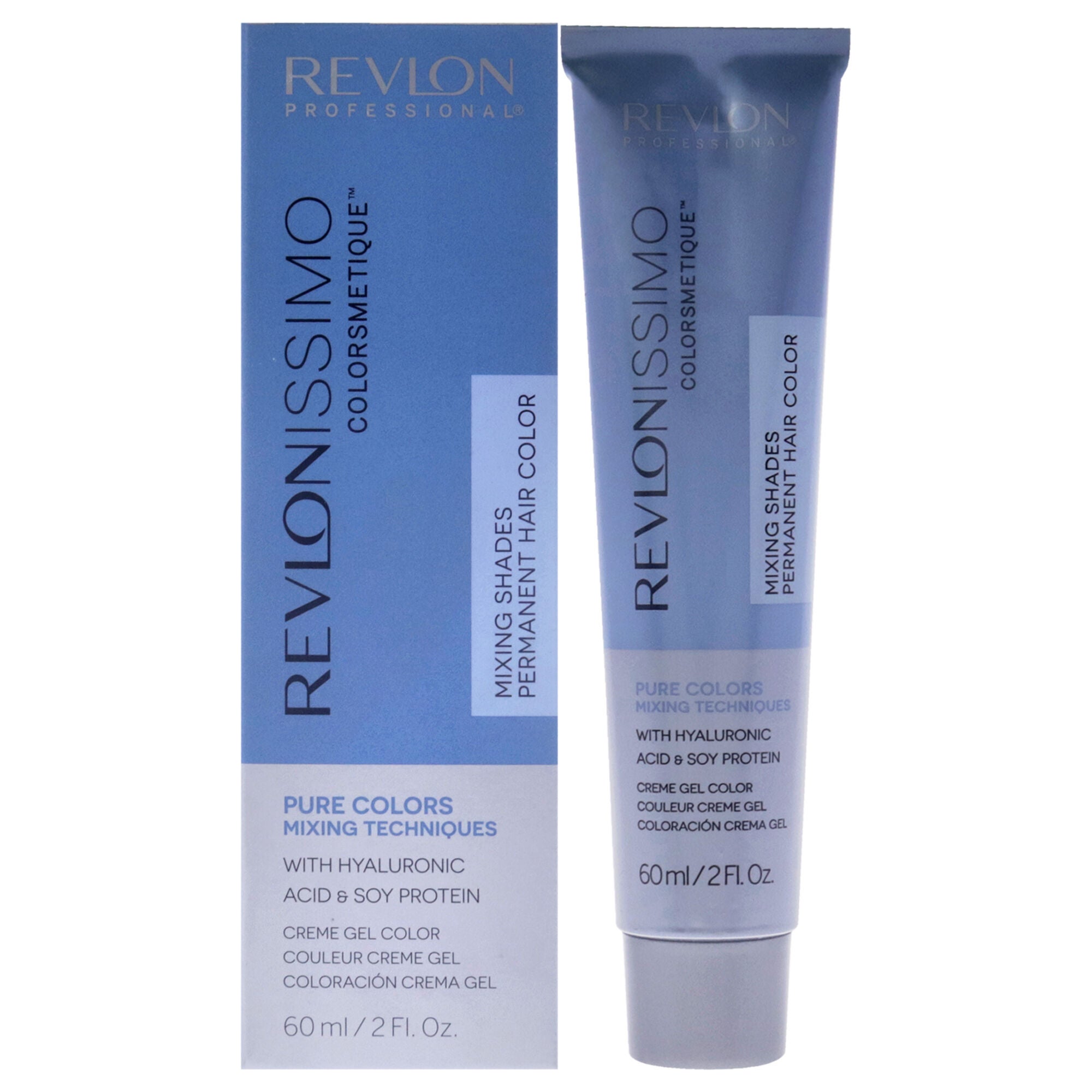 Revlonissimo Colorsmetique Pure Colors - 012 Iridescent Grey by Revlon for Unisex - 2 oz Hair Color, See Description, hi-res image number 0