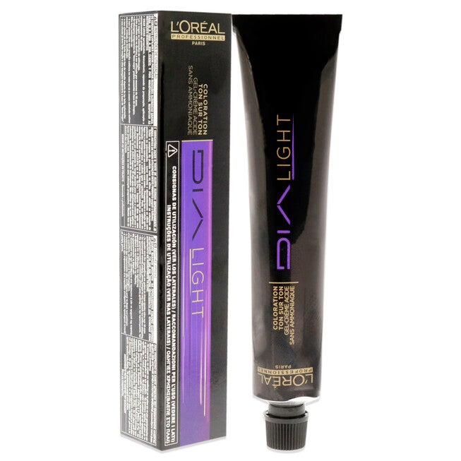 Dia Light - 4.8 Light Mocha Brown by LOreal Professional for Unisex - 1.7 oz Hair Color, NA, alternate image number null